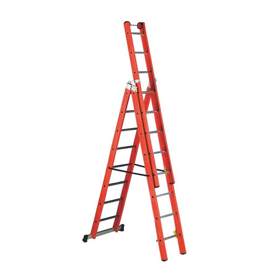 Picture of Premium Glass Fibre 3 Way Combination Ladder