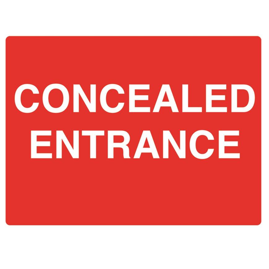 Picture of Concealed Entrance Sign