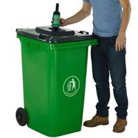 Picture of Wheeled Bins with Bottle Hole Lid